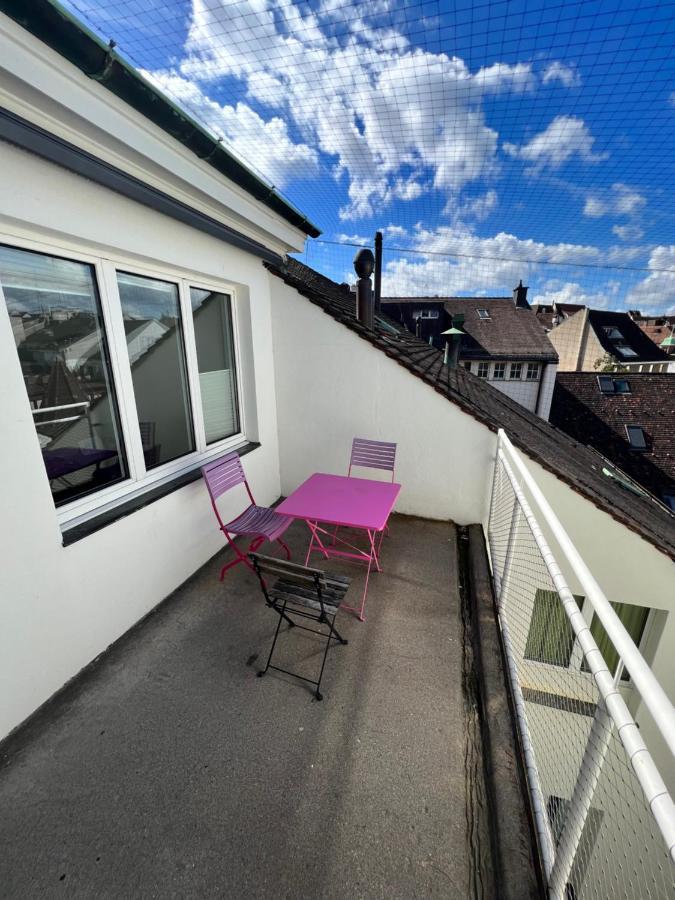 City Center Rooftop Studio With Oldtown View Basel Eksteriør billede