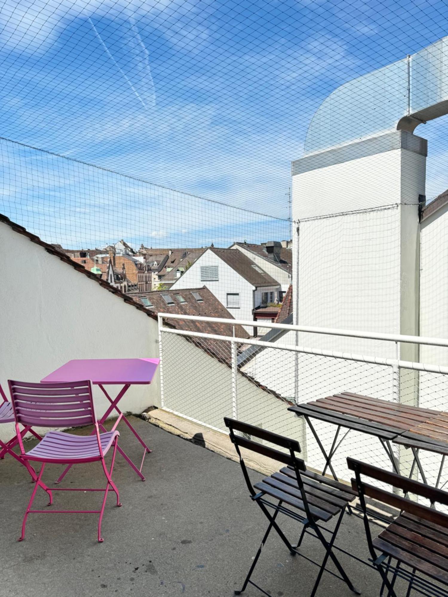 City Center Rooftop Studio With Oldtown View Basel Eksteriør billede
